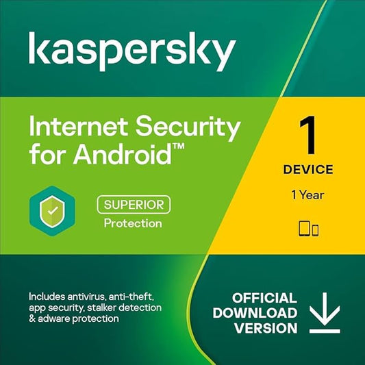 Kaspersky Internet Security Premium for Android (1Mobile  / 1Year), Global