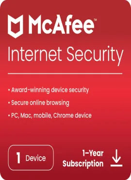 Mcafee Internet Security 1PC 1Y (1PC / 1Year)