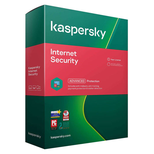 Kaspersky Internet Security (3PC / 1Year), Global