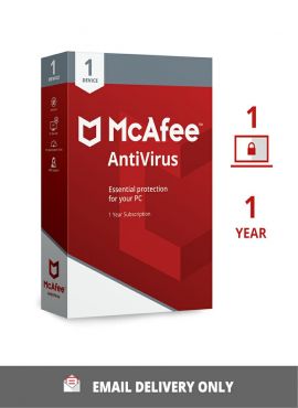 Mcafee Anti Virus 1PC 1Y