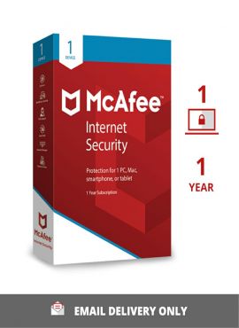 Mcafee Internet Security 1PC 1Y